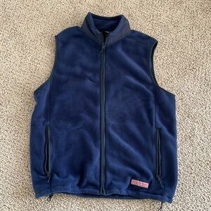 Like New! Vineyard Vines Martha's Vineyard Navy Fleece Women's XS Utility Vest